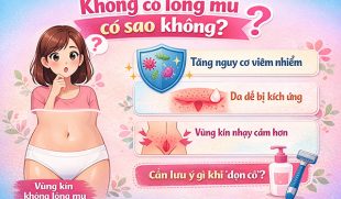 Không có lông mu có sao không? Cảnh báo nguyên nhân và ảnh hưởng ít ai biết