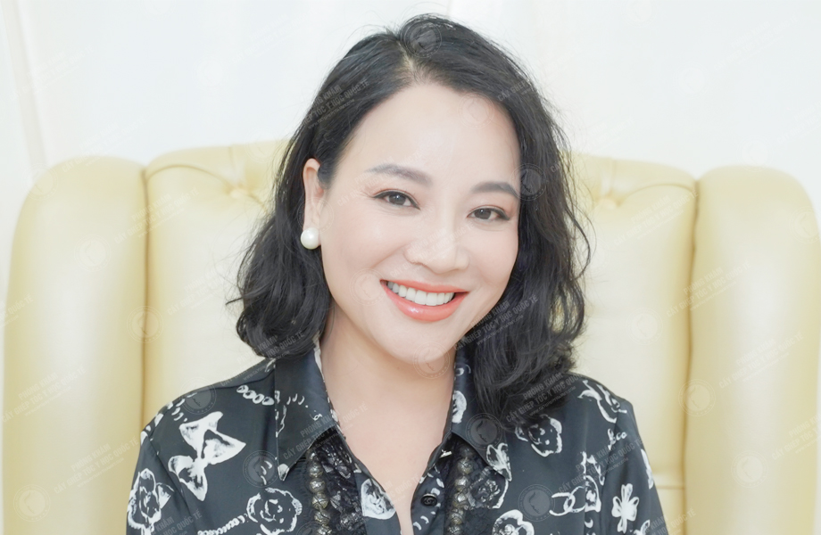 Lưu Bích Nguyệt - Cấy tóc đường chữ M 6