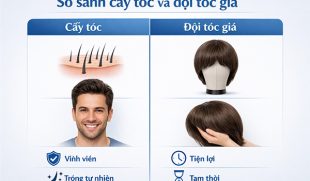 So sánh cấy tóc và đội tóc giả: Giải pháp nào bền vững và tự nhiên hơn?