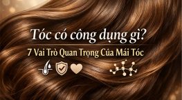 Tóc có công dụng gì? 7 vai trò quan trọng của mái tóc