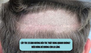 Cấy tóc có ảnh hưởng đến tóc thật xung quanh không? Hiểu đúng để không còn lo lắng