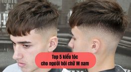 Top 5 kiểu tóc cho người hói chữ M nam giúp che khuyết điểm hiệu quả & lấy lại sự tự tin