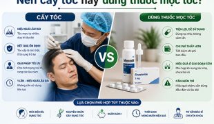 Nên cấy tóc hay dùng thuốc mọc tóc? Bác sĩ giải đáp cách chọn đúng