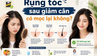 [Tìm Hiểu] : Rụng tóc sau giảm cân có mọc lại không?