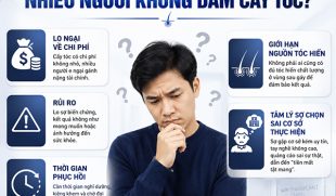 Vì sao nhiều người không dám cấy tóc? 5 lý do khiến ai cũng chần chừ