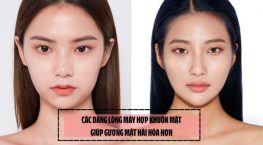Các dáng lông mày hợp khuôn mặt giúp gương mặt hài hòa hơn 