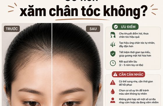Có nên xăm chân tóc không?