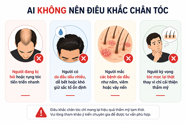 Ai không nên điêu khắc chân tóc