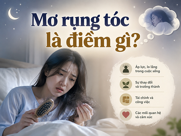 Mơ rụng tóc là điềm gì? Theo quan niệm dân gian và góc nhìn khoa học