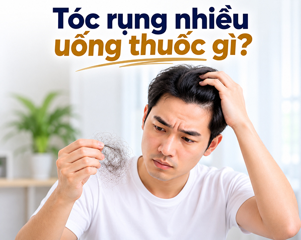 Tóc rụng nhiều uống thuốc gì?