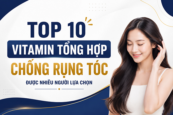 TOP 10 Vitamin tổng hợp chống rụng tóc được nhiều người lựa chọn