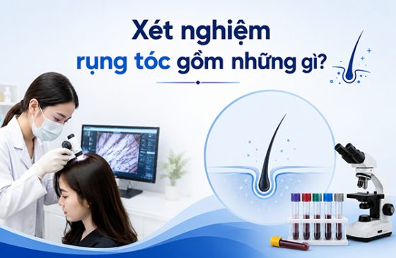 Xét nghiệm rụng tóc gồm những gì Thực hiện ở đâu