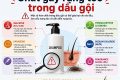 các chất trong dầu gội gây rụng tóc
