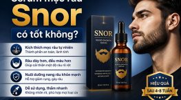 Serum mọc râu Snor có tốt không? Sự thật nên biết