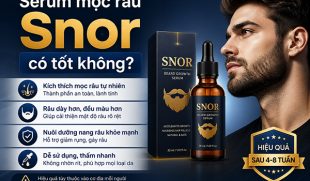 Serum mọc râu Snor có tốt không? Sự thật nên biết