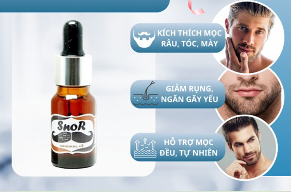 Serum mọc râu Snor có tốt không?