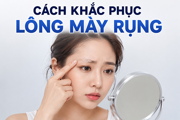 TOP 7 Cách khắc phục lông mày rụng có thể bạn chưa biết