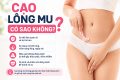 Cạo lông mu có sao không? Những điều cần biết trước khi cạo