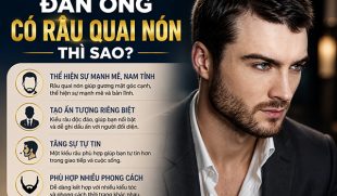 Đàn ông có râu quai nón thì sao? Có ý nghĩa gì?