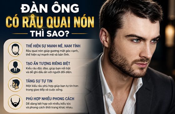 Đàn ông có râu quai nón thì sao? Có ý nghĩa gì?