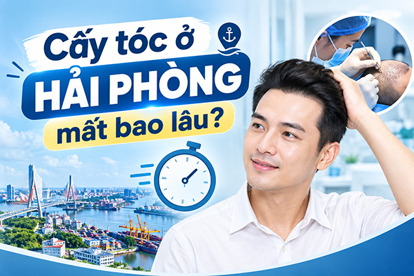 Cấy tóc ở Hải Phòng mất bao lâu