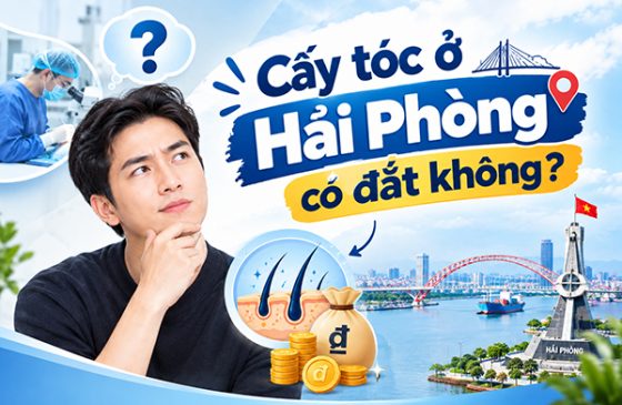 Cấy tóc ở Hải Phòng có đắt không?