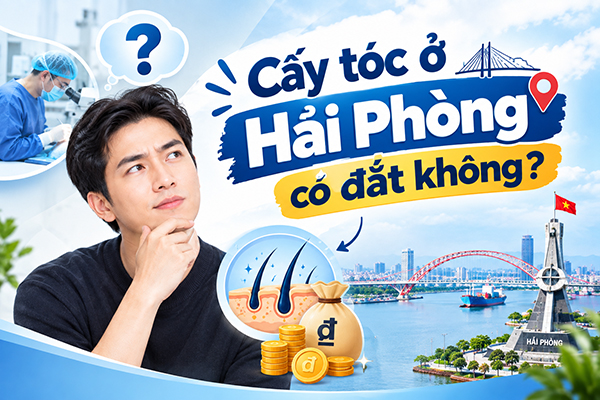 Cấy tóc ở Hải Phòng có đắt không?