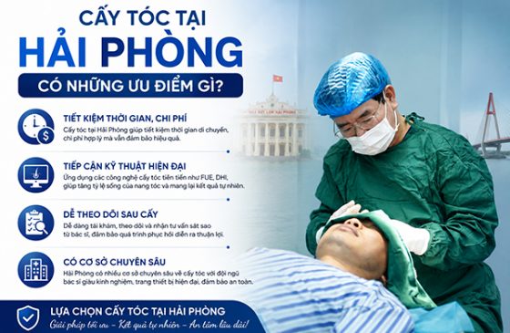 Cấy tóc tại Hải Phòng có những ưu điểm gì