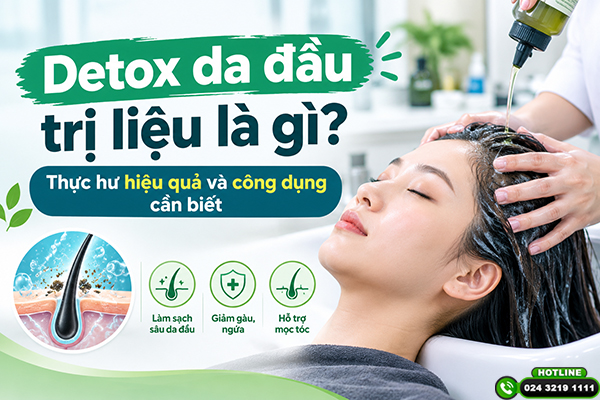 Detox da đầu trị liệu là gì