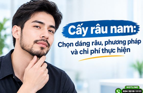 cấy râu nam