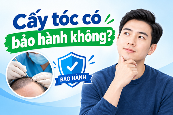 cấy tóc có bảo hành không